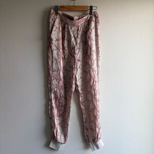 RUDSAK Red and Cream Patterned Pants